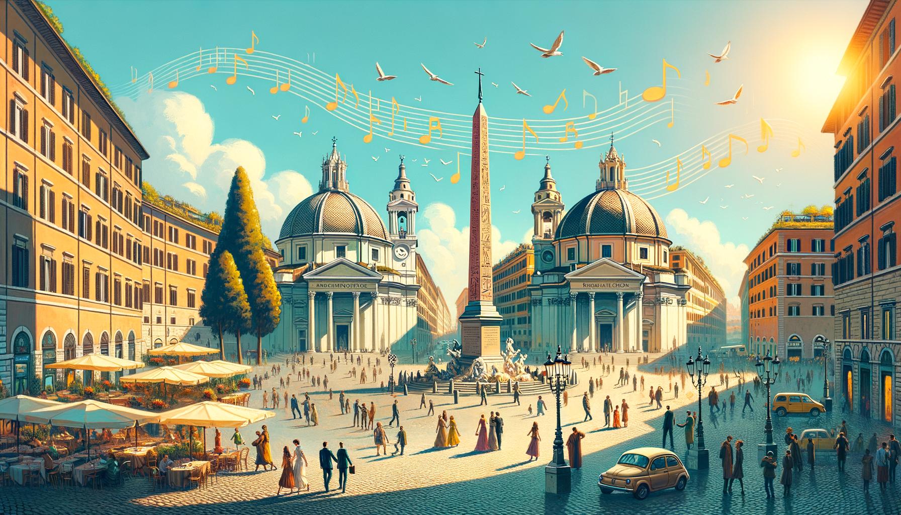 Explore Piazza Del Popolo in Rome