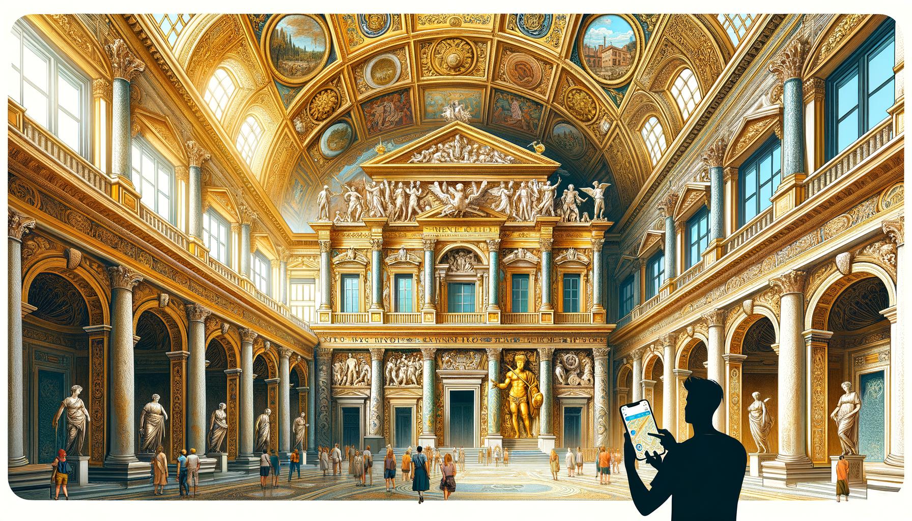 Exploring Nero's Golden House in Rome with Rome Walks App