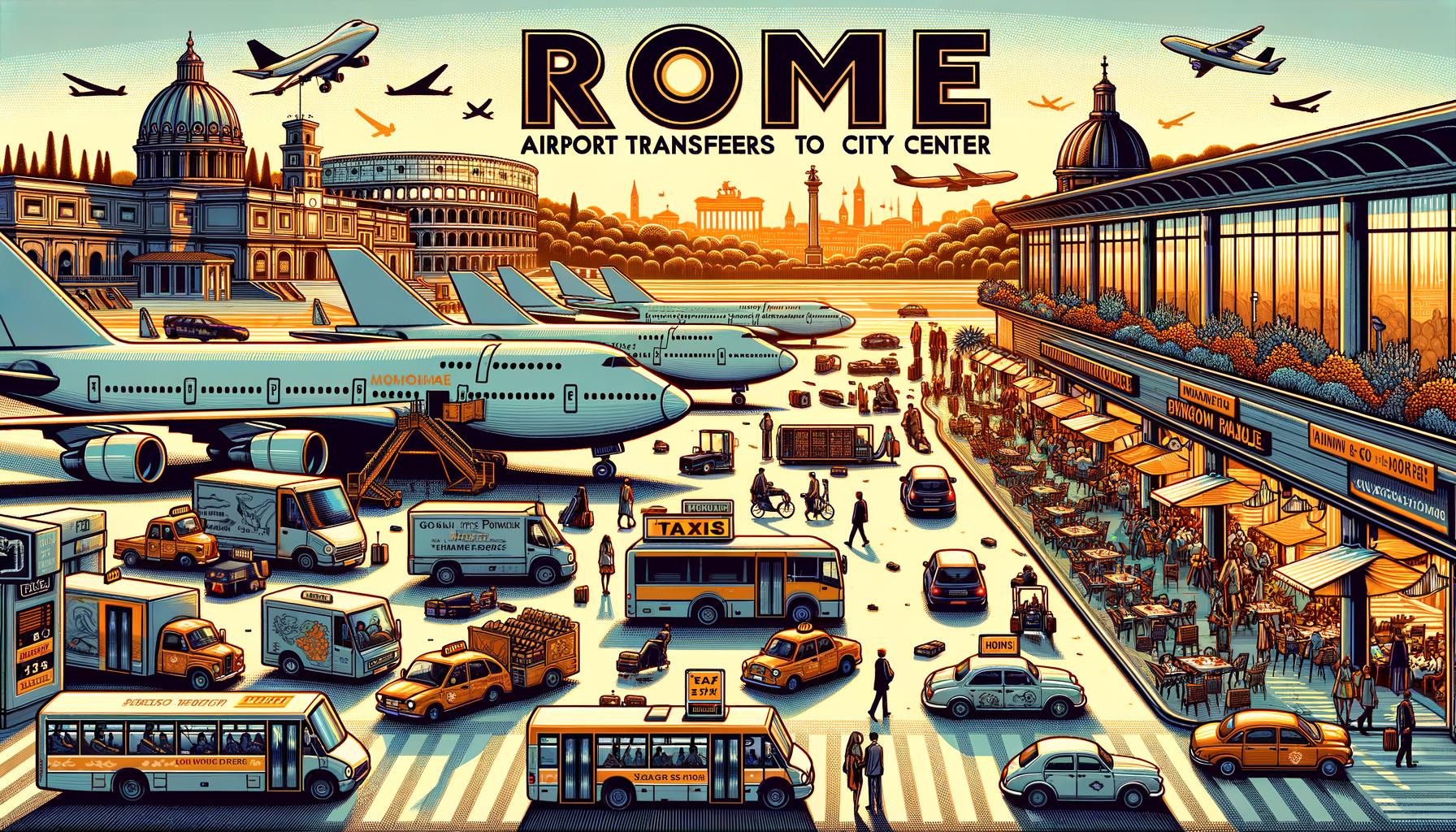 Rome Airport Transfers to City Center