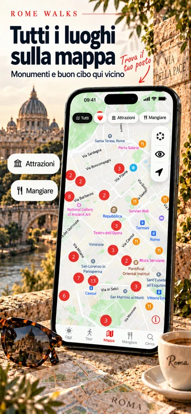 Rome Walks — Mappa