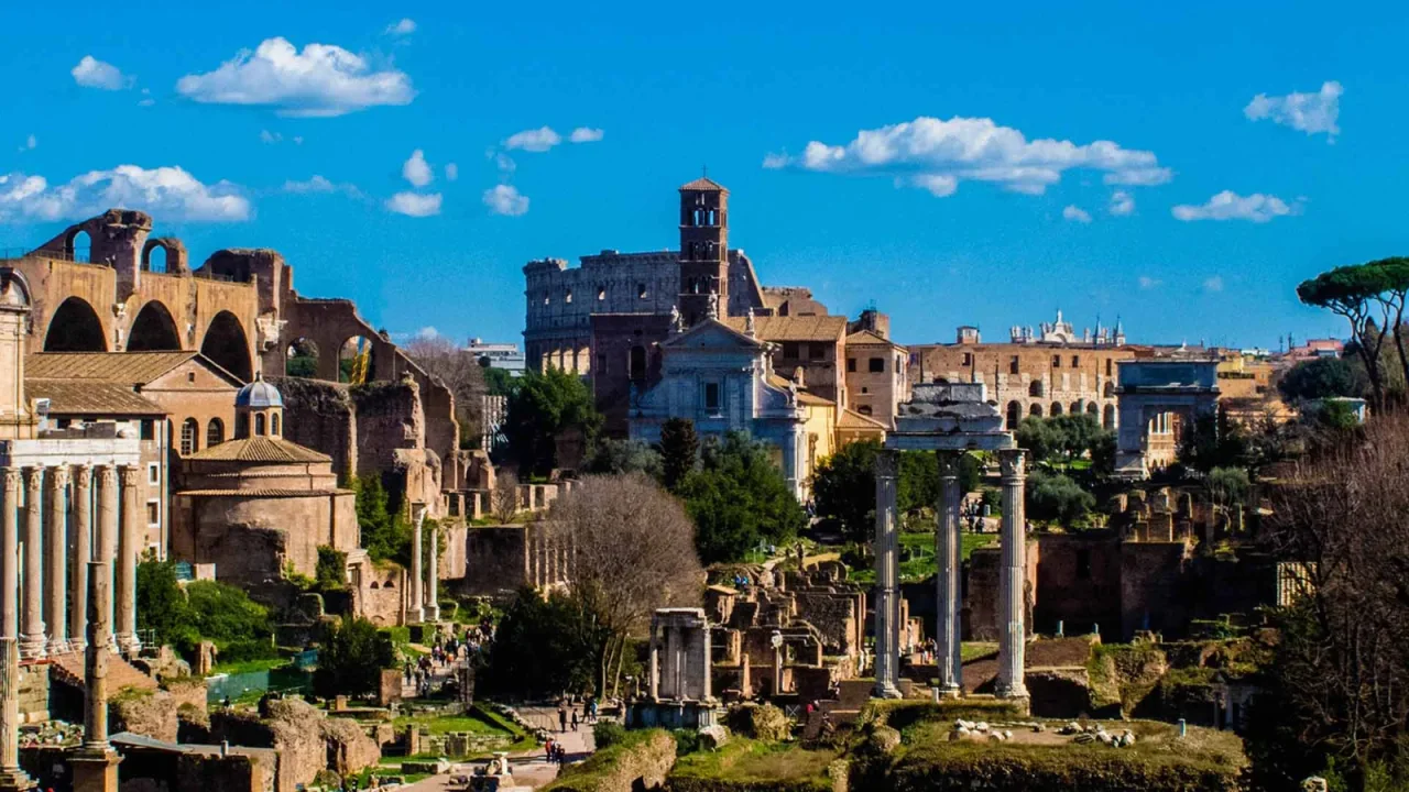 Veduta del Foro Romano