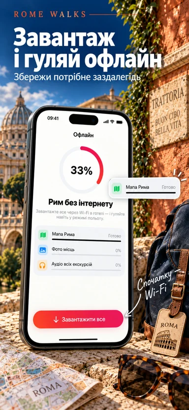 Rome Walks — Офлайн